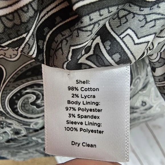 🍂SOLD🍂 Talbots Teal Blue One Button Blazer Jacket Lined 8P - Picture 11 of 15